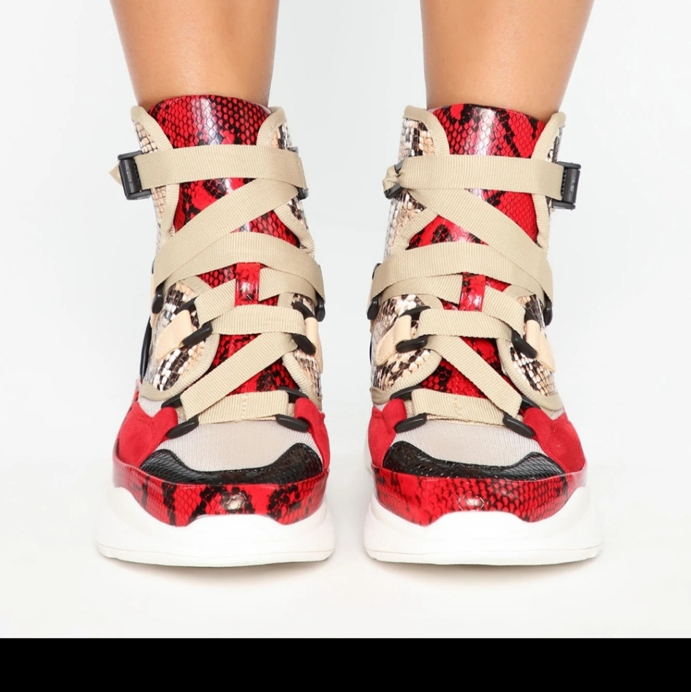 High top women's sneakers